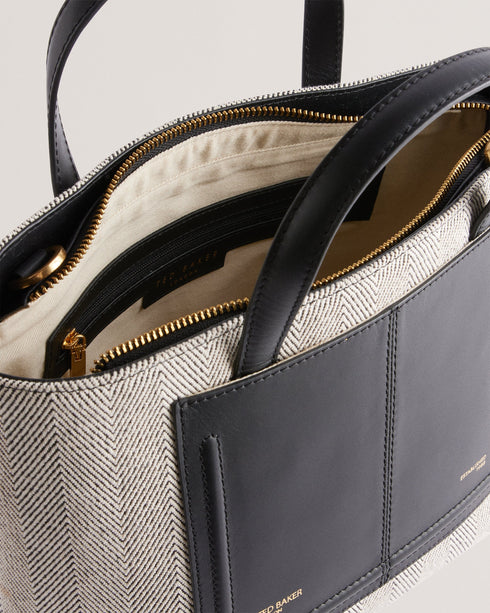 NISHAL-Bags-Small Canvas Tote Bag- Ted Baker Romania